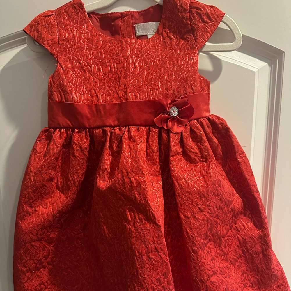 Red Camilla  Fancy Dress 3T